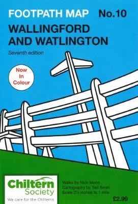 Chiltern Society Footpath Map No. 10 Wallingford and Watlington - Nick Moon - cover