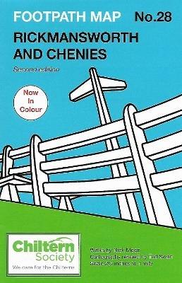 Footpath Map No. 28 Rickmansworth and Chenies: Second Edition - In Colour - Nick Moon - cover