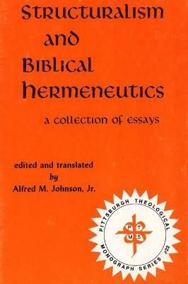 Structuralism and Biblical Hermeneutics - cover