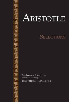 Aristotle: Selections - Aristotle - cover