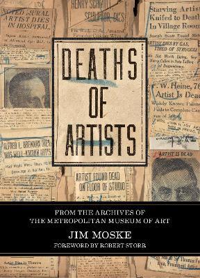 Deaths of Artists - Jim Moske - cover
