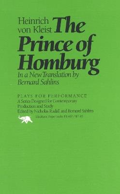 The Prince of Homburg - Heinrich von Kleist - cover