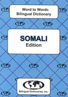 English-Somali & Somali-English Word-to-Word Dictionary - C. Sesma - cover