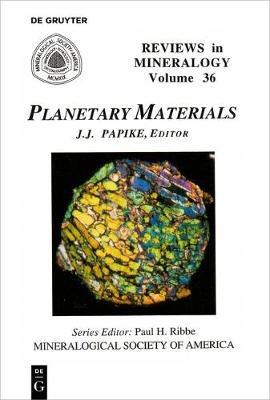 Planetary Materials - cover