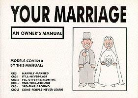 Your Marriage: An Owner's Manual - Martin Baxendale - cover