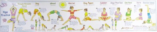 Yoga Practice Wall Chart - Liz Cook - cover