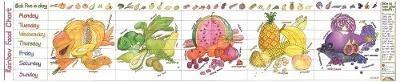 Rainbow Food Activity Chart - Liz Cook - cover