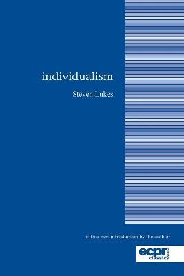 Individualism - Steven Lukes - cover