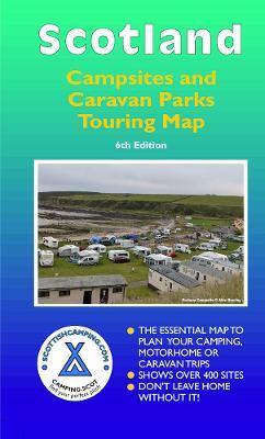 Scotland Campsites and Caravan Parks: Touring Map - Alex Barclay - cover