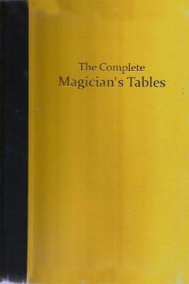 The Complete Magicians Tables: Limited Leather Edition - Stephen Skinner - cover
