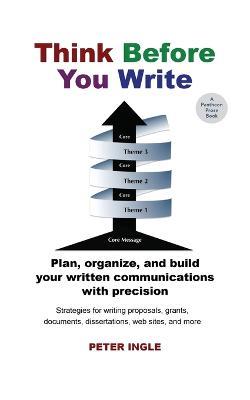 Think Before You Write - Peter M Ingle - cover