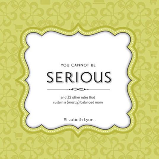 You Cannot Be Serious