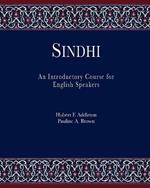 Sindhi: An Introductory Course for English Speakers
