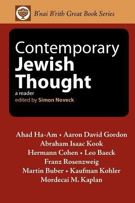 Contemporary Jewish Thought: A Reader - cover