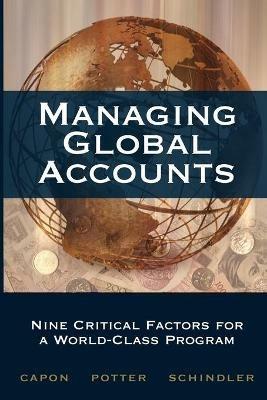 Managing Global Accounts - Noel Capon - cover