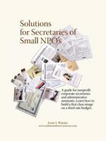 Solutions for Secretaries of Small Npo's