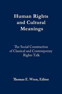 Human Rights and Cultural Meanings - cover