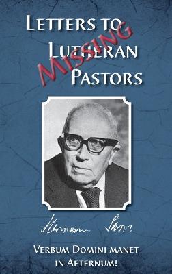 Missing Letters to Lutheran Pastors, Hermann Sasse - cover