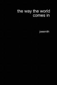 the Way the World Comes in - joesmith - cover