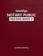 Good2go Notary Record Book