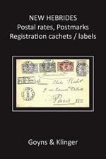 New Hebrides Postal Rates, Postmarks, Registration Cachets / Labels