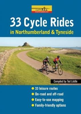 Cycle Rides in Northumberland and Tyneside - Ted Liddle - cover