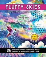 Fluffy Skies Secret Stash: Happy fluffy collage paper for art journaling, mixed media & more!