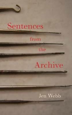Sentences from the Archive - Jen Webb - cover