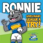 Ronnie Gives Rugby League a Try: Learn to read with Ronnie the Rhino