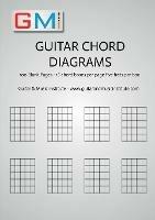 Guitar Chord Diagrams: 100 Pages - 16 chord boxes per page five frets per box