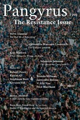 Pangyrus Five: The Resistance Issue - Robert Pinsky,Steve Almond - cover