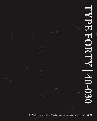 Type Forty 40-030 - Wetdryvac - cover