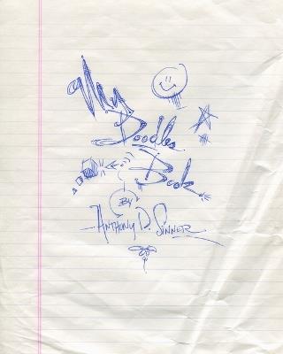 My Doodles Book - Anthony D Sinner - cover