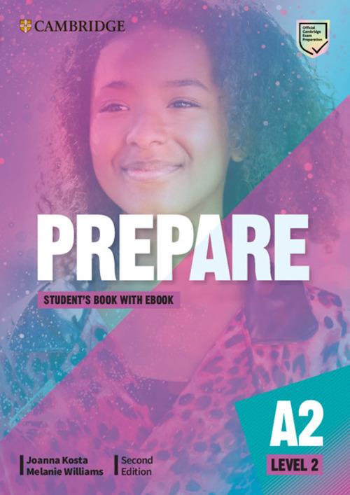 Prepare Level 2 Student's Book with eBook - Joanna Kosta,Melanie Williams - cover