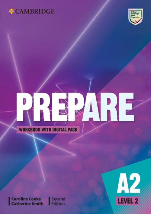Prepare Level 2 Workbook with Digital Pack - Caroline Cooke,Catherine Smith - cover