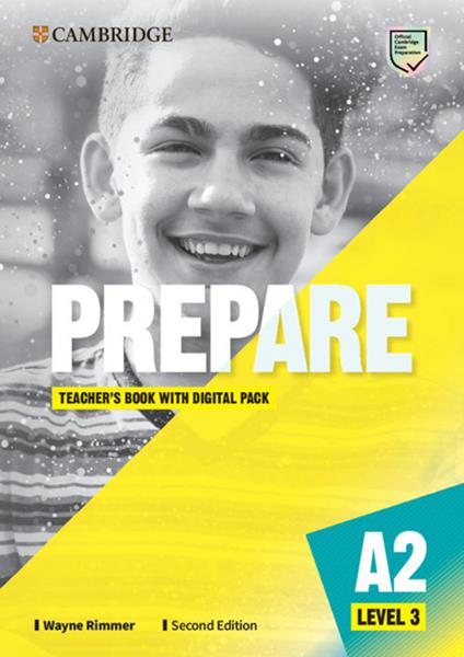 Prepare Level 3 Teacher's Book with Digital Pack - Wayne Rimmer - cover