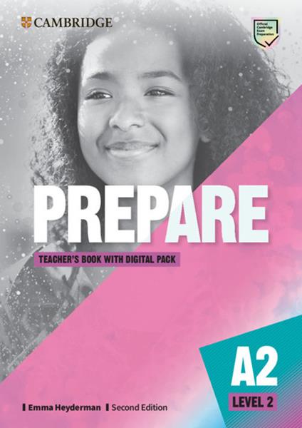 Prepare Level 2 Teacher's Book with Digital Pack - Emma Heyderman - cover