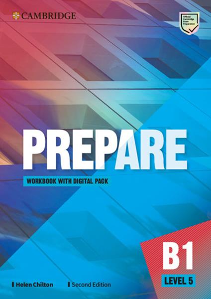 Prepare Level 5 Workbook with Digital Pack - Helen Chilton - cover