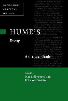 Hume's Essays: A Critical Guide - cover