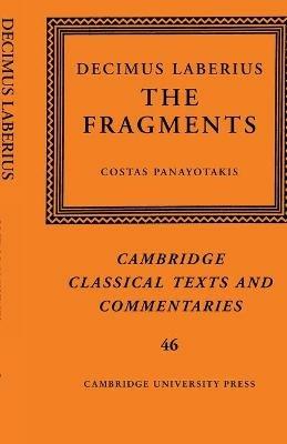Decimus Laberius: The Fragments - cover