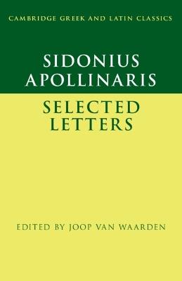 Sidonius Apollinaris: Selected Letters - cover