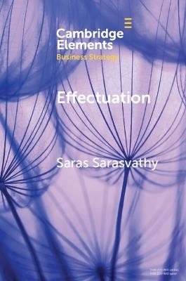 Effectuation: Rethinking Fundamental Concepts in the Social Sciences - Saras Sarasvathy - cover
