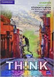 Think Starter Student's Book with Workbook Digital Pack British English - Herbert Puchta,Jeff Stranks,Peter Lewis-Jones - cover