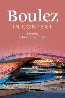 Boulez in Context - cover