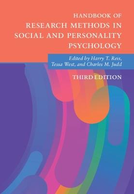 Handbook of Research Methods in Social and Personality Psychology - cover