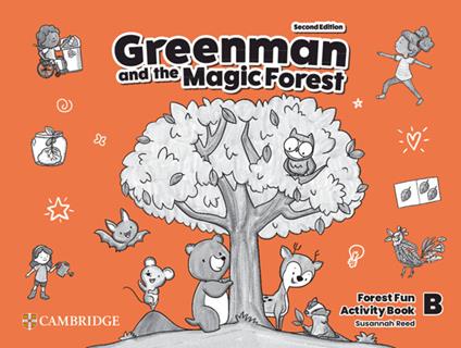 Greenman and the Magic Forest Level B Activity Book - Susannah Reed - cover