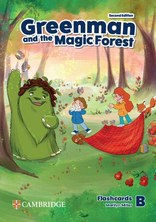 Greenman and the Magic Forest Level B Flashcards - Marilyn Miller - cover