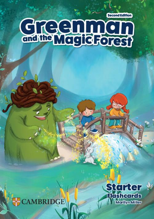 Greenman and the Magic Forest Starter Flashcards - Marilyn Miller - cover