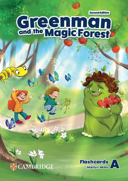 Greenman and the Magic Forest Level A Flashcards - Marilyn Miller - cover