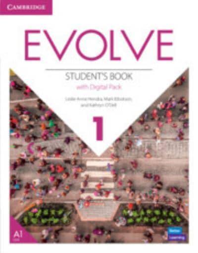 Evolve Level 1 Student's Book with Digital Pack - Leslie Anne Hendra,Mark Ibbotson,Kathryn O'Dell - cover